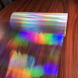 BOPP Transparent Holographic Film Roll Multiple Extrusion Moisture Proof