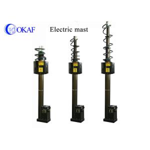 20M Height 50KG 48000lm Vehicle Mounted Telescopic Mast