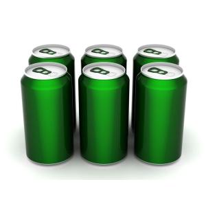 Pull Tab Lid Type Aluminum Beverage Bottle with 550ml Etc. Capacity