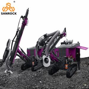 Hydraulic DTH Drilling Rig Rotary Blast Hole Deep 60m Crawler Mining Drilling
