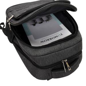 ISO Cloth Business Laptop Backpack 33cm Large Capacity Laptop Bag