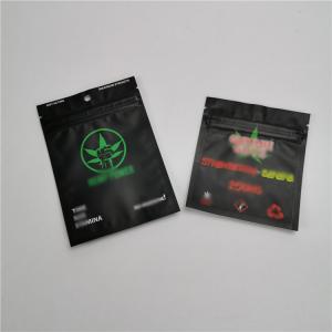 Quality Resealable Plastic Pouches Packaging Runtz Smell Proof 3.5 Gram Custom Label Printed for sale