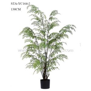 Green Foliages Artificial Hanging Ferns Fire Retardant 180CM 130CM 100CM