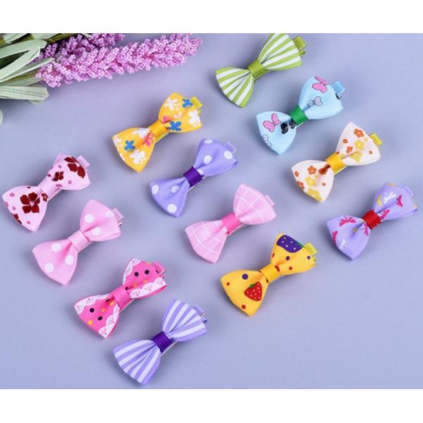 Design Cute Dog Bows Bands Beauty Pet Hair Bowties Clips