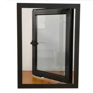 Custom Aluminum Frame Single Double Tempered Glass Casement Window