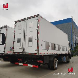 350hp Single Axle Box Truck Closed Van Truck