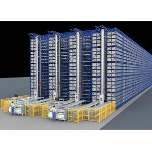 Industry Smart Lifting Automated Storage Rack Warehouse Systems With Control