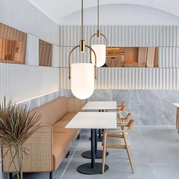 Modern Modern Brass Small Cheap Glass Pendant Lamp