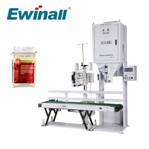 China Easy Use 25kg 50kg Rice Packing Machine DCS-50E1 Ewinall on sale