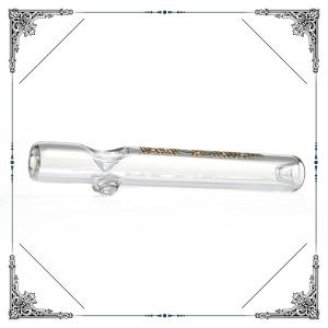 Smoking Glass Tube 7 Inches Streamroller 5mm Thickness Borocilicate Hand Pipes