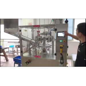 China 4000BPH Semi Auto Cosmetic Tube Filling And Sealing Machine on sale