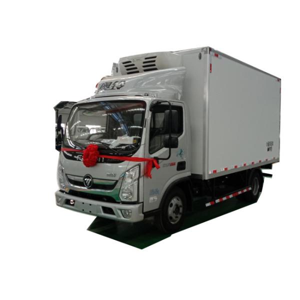 New Model Lightweighting 4x2 FOTON 4.2M Refrigerated Trucks Van Refrigerator