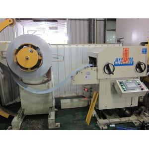 Metal Plate Straightening Machine , Zigzag NC Feeder Coil Handling Systems