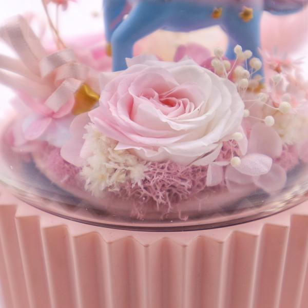 Decorative Glass Flower Box Customized Color Gift For Marriage Proposals