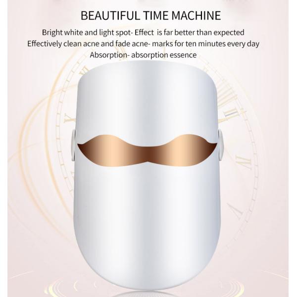 Anti Aging RED 620nm To 630nm 3 Color Facial Tightening LED Mask