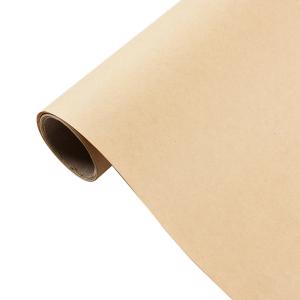 Greaseproof 90gsm Recycled Kraft Paper Rolls Natural Wood Pulp