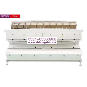 AI Technology CCD Color Sorting Machine 5.5KW Power Used For Color & Shape