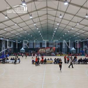 8m Glass Sidewalls Large Permanent Tent For Sports Venue
