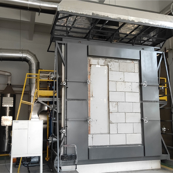 Vertical Efficient Fire Resistance Test Furnace Integrated Furnace ISO 834-1 &
