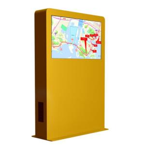 FHD 1920x1080 LCD Touch Screen Billboard 60000 Hours Life Expectance