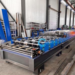 Double Layer Steel Corrugated&Trapezadial Color Steel Roof Sheet Roll Forming