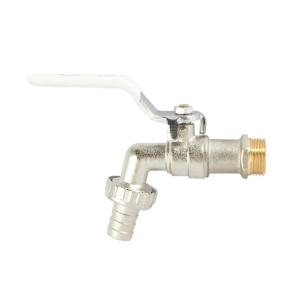 Chromed Brass Bibcock Valve Lockable Bib Tap With Abs Handle