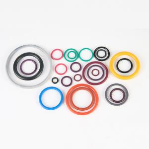 Green FKM O Rings 70 - 90 Hardness Heat Oxidation Resistance