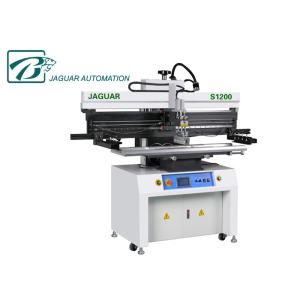 Semi Auto PCB Conveyor For LED Solder Paste , Stencil Printer Machine