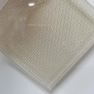 Transparent Stainless Steel Wire Mesh Laminated Glass High Tensile Strength