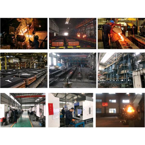 China Factory ASTM 65-45-12 Ductile Iron Casting Axle Parts Wheel Hub for Truck Trailer