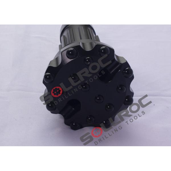 QL50 DTH Drill Bits Flat Face Spherical Button For Hard Rock , Good Penetration Rates