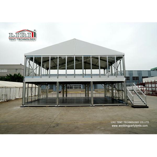 Buy Fire Proof Large Wedding Tents , Roof Cube Tent Aluminum Frame at wholesale prices