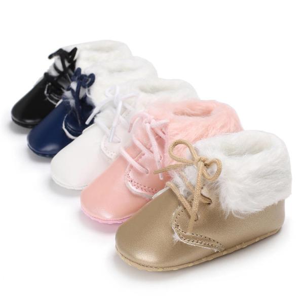 Buy Hot sale PU Leather upper warm 0-18 months  Moccasins boots baby boots leather at wholesale prices