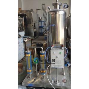 High Pressure Carbonated Beverage Mixer 1000 - 6000 L / hr Beverage Making