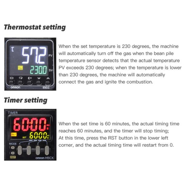 600g Electric Coffee Roaster Small Coffee Roasting Machine For Coffee Bean Cocoanut