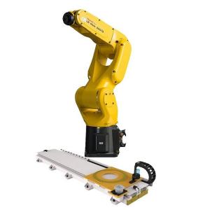 China Fanuc Palletizing Robot Arm LRMate-200iD 6 Axes Max Reach  717mm With GBS Robot Rail on sale
