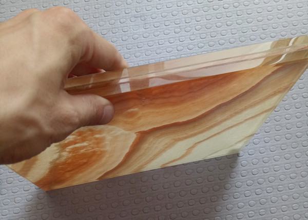 Buy Lightweight 4mm Stone Laminated Glass Facade at wholesale prices