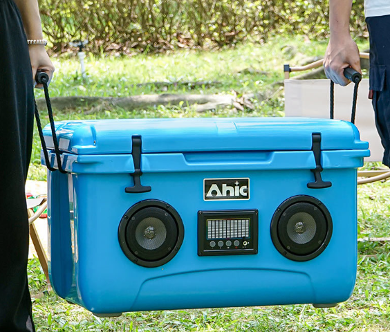 Outdoor Camping Bluetooth Audio Insulation Box Sea Fishing Party Entertainment Outdoor Activities Refrigerated Bluetooth Insulation Box