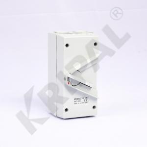 20A IP66 Single-phase Industrial Isolator Switch Outdoor Dustproof