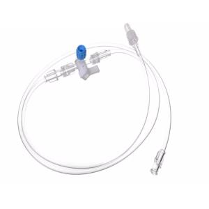 Quality 60 drops /ml Medical Luer Lock 3 Way Stop Cock With Extension Tube for sale