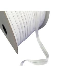 White Roller Heated Flatwork Ironer Belts Guide Tapes Customized Length