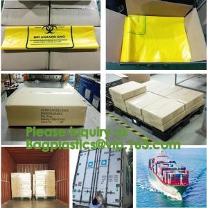 25 x Strong Clinical Waste Biohazard / Bio Hazard Yellow Bags,Autoclave