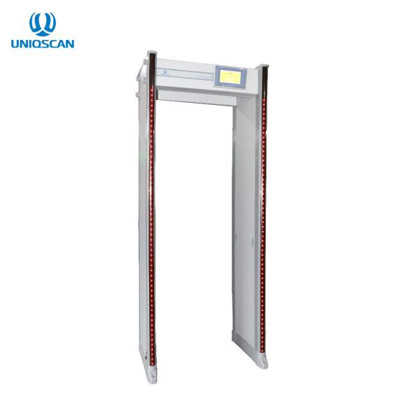 Buy LED Alarm 33 Zones 15W 7" LCD Door Frame Metal Detectors at wholesale prices