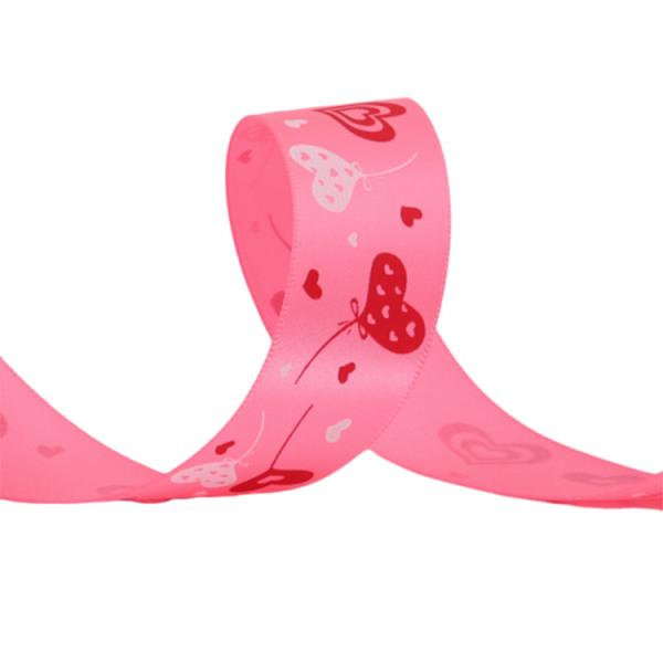 Buy Fancy Custom Logo Ribbon , Printed Satin Ribbon Fro Birthday Celebration at wholesale prices