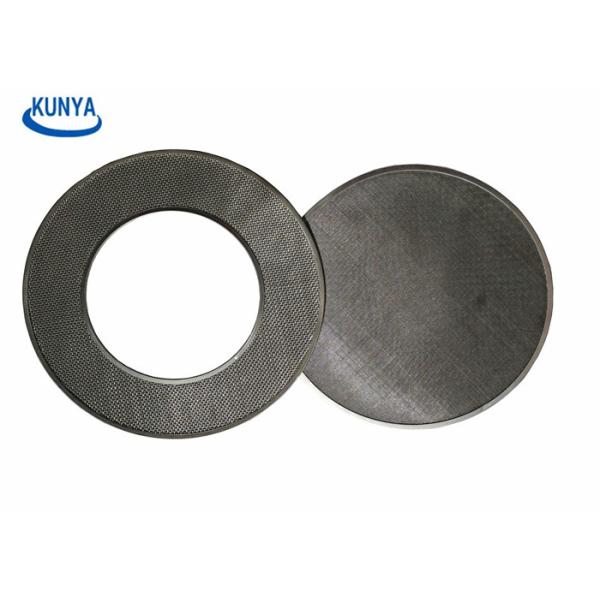 50 60 75 100 0.5mm Stainless Steel Wire Cloth Sintered Filter Disc Round Rimmed