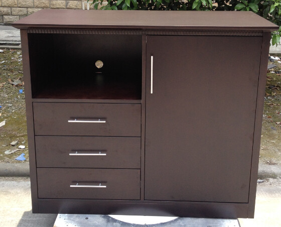 Buy wooden hotel bedroom furniture,dresser /console/TV cabinet /fridge cabinet DR-44 at wholesale prices