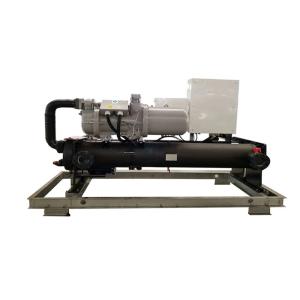 Hermetic Scroll Water Source Heat Pumps , 525KW Screw Heat Pump