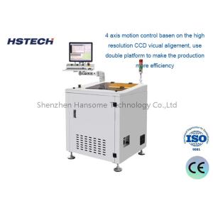 Quality Two-Stage Continuous Sliding Processing 4 Aixs Offline Dual Platform PCB Router Machine for sale