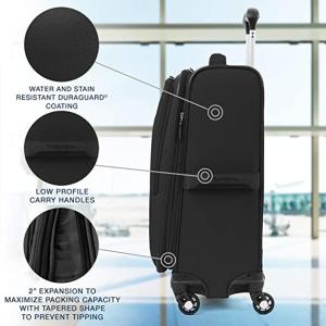 Reinforced Handle Softside Expandable Spinner Wheel Luggage