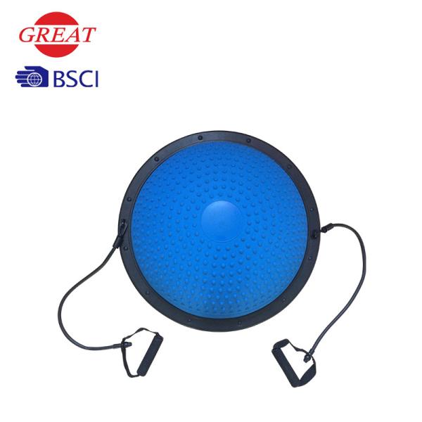 PVC Balance Trainer Ball With Handles Customized Logo Available Elastic
